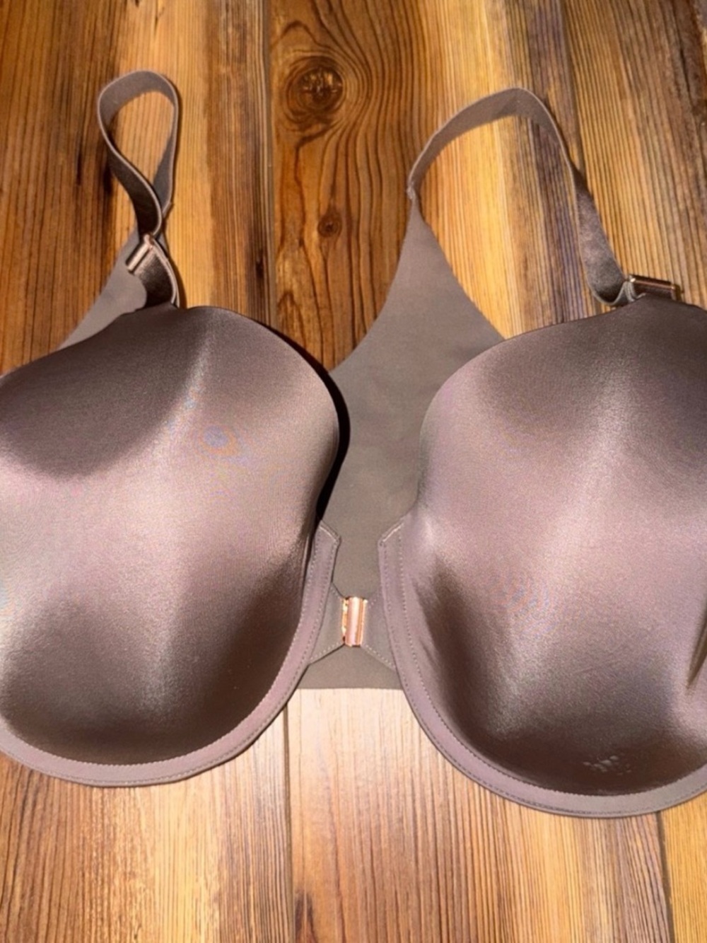 Soma VANISHING 360 Front-Close Bra Mochaccino 42D - Picture 3 of 6